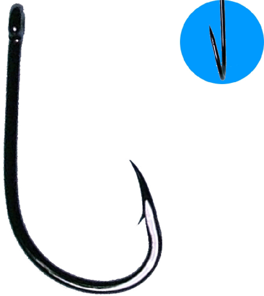 Gamakatsu Circle Big Eye Tin Hook - Size 8/0