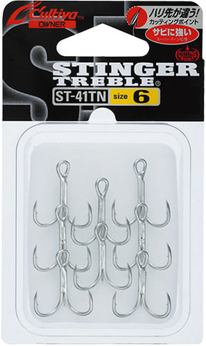 Owner Cultiva Stinger Treble Hook ST-41TN