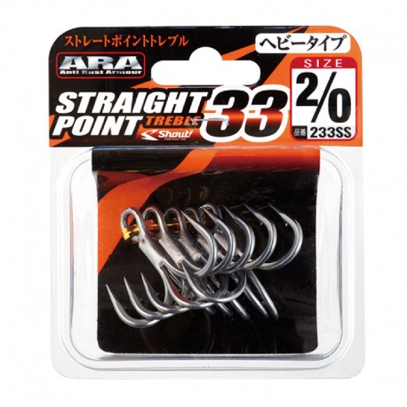 Shout Treble Hook 33 (Straight Point)