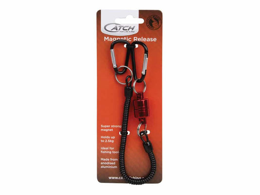 Catch Magnetic Release With Lanyard