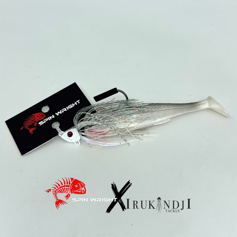 Load image into Gallery viewer, Spinwright 1/2oz Swim Jig x IRUKANJI 5”
