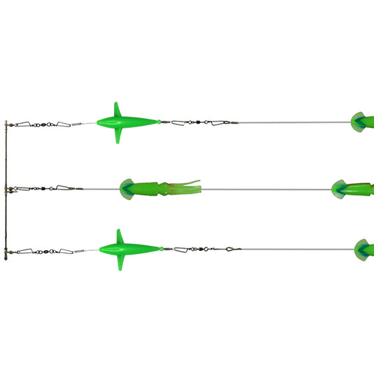 Pakula Squid Spreader Bar (3 Drop 7 Squid)