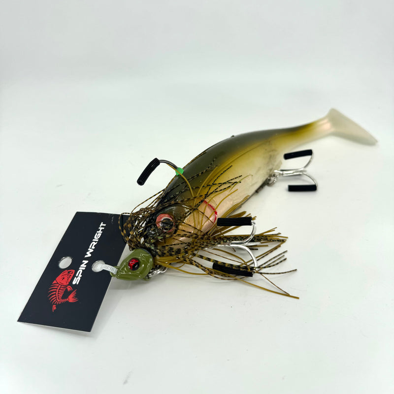 Load image into Gallery viewer, Spinwright 1oz Swim Jig x IRUKANJI 11”
