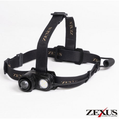 Load image into Gallery viewer, Zexus ZX-R740 1300 Lumin Rechargeable Headlamp
