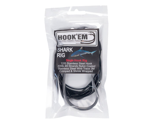 Hook'em Shark Rig - Single Hook