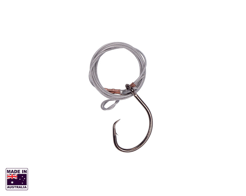 Load image into Gallery viewer, Hook&#39;em Shark Rig 12/0 Single Circle Hook
