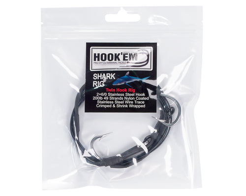 Hook'em Shark Rig - Double Hook