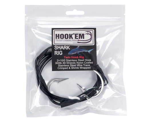 Hook'em Shark Rig - Double Hook