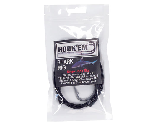 Hook'em Shark Rig - Single Hook