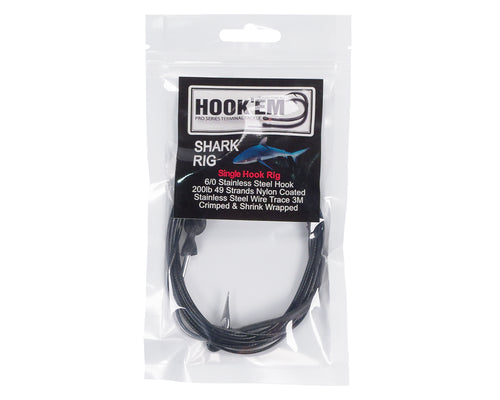 Hook'em Shark Rig - Single Hook