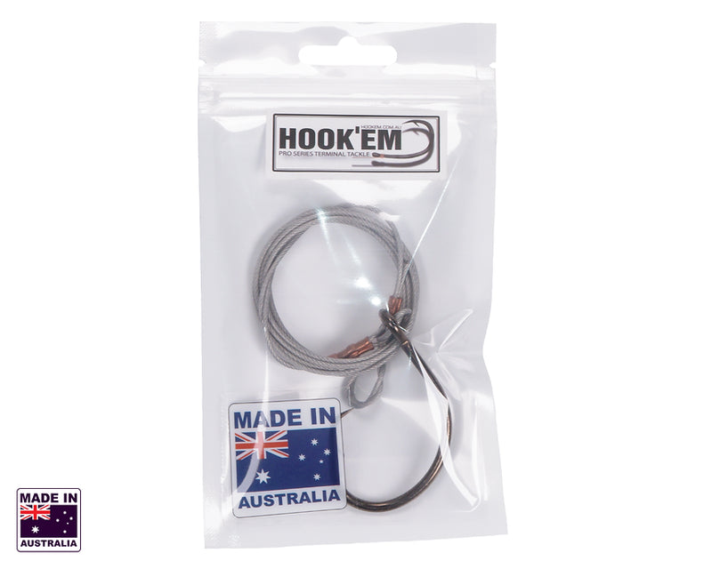 Load image into Gallery viewer, Hook&#39;em Shark Rig 12/0 Single Circle Hook
