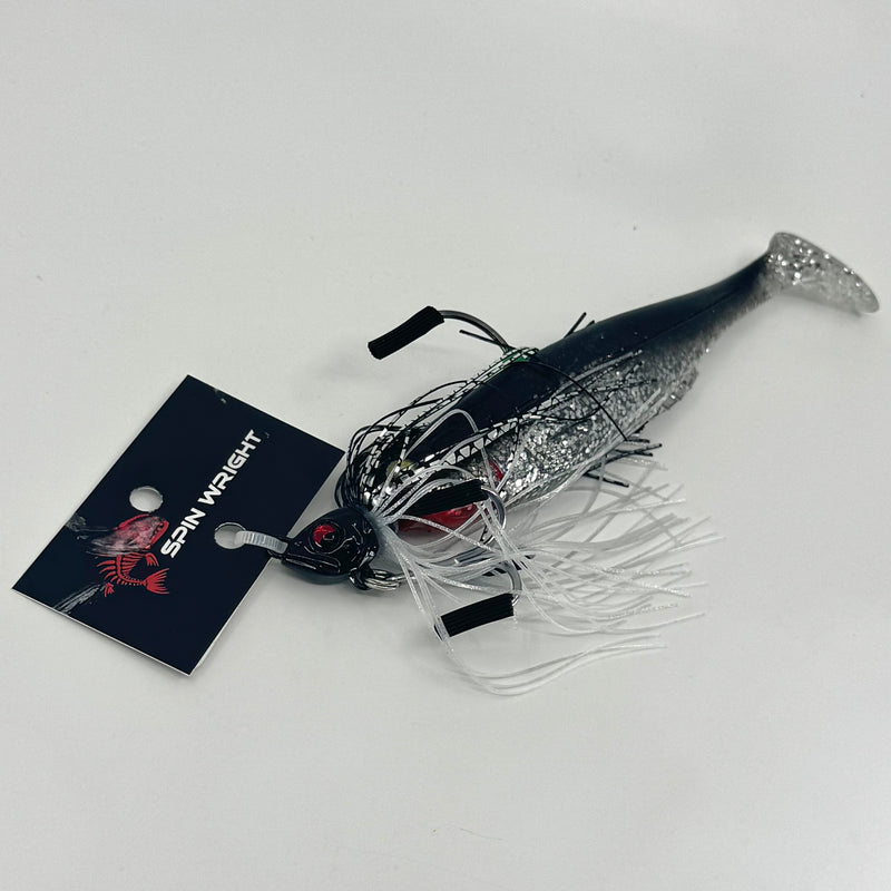 Load image into Gallery viewer, Spinwright 1/2oz Swim Jig x IRUKANJI 7”
