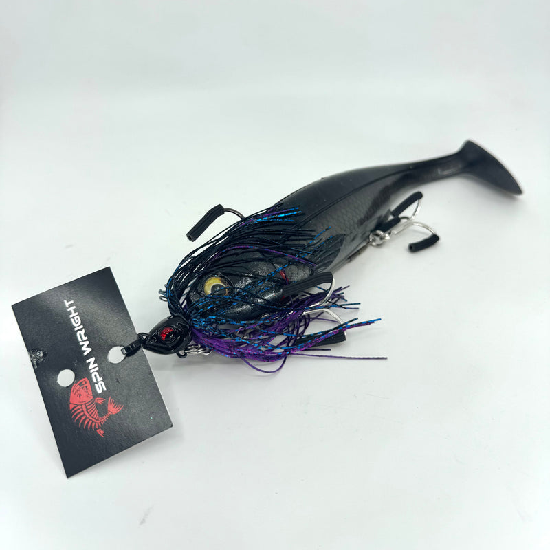 Load image into Gallery viewer, Spinwright 1oz Swim Jig x IRUKANJI 11”
