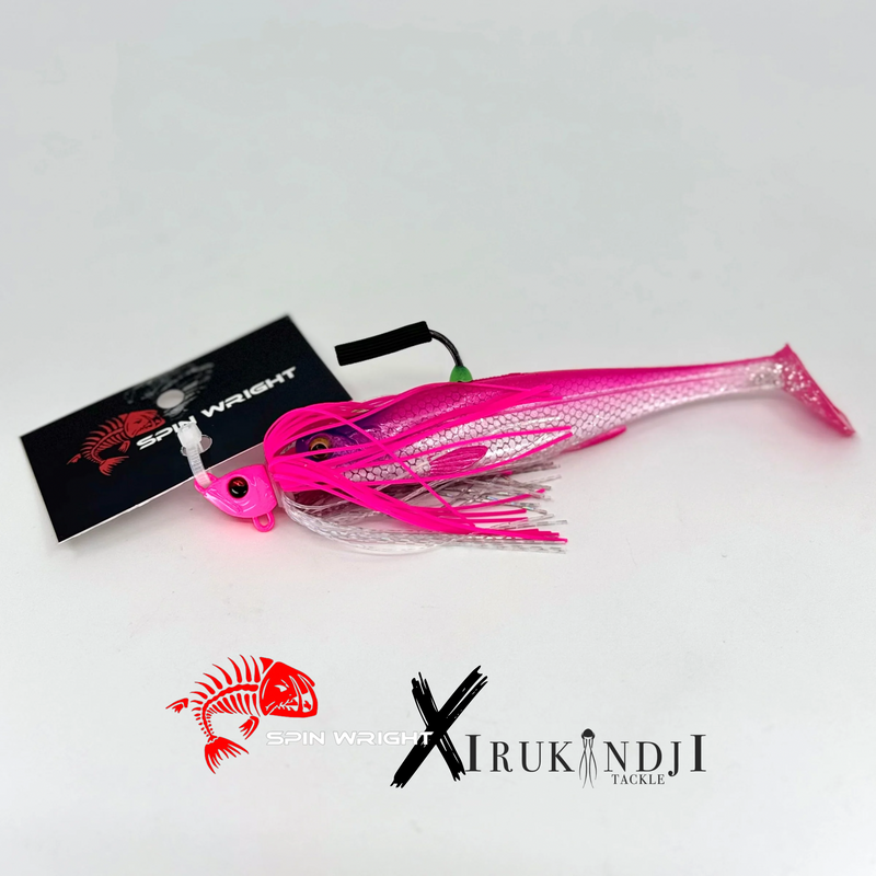 Load image into Gallery viewer, Spinwright 1/2oz Swim Jig x IRUKANJI 5”
