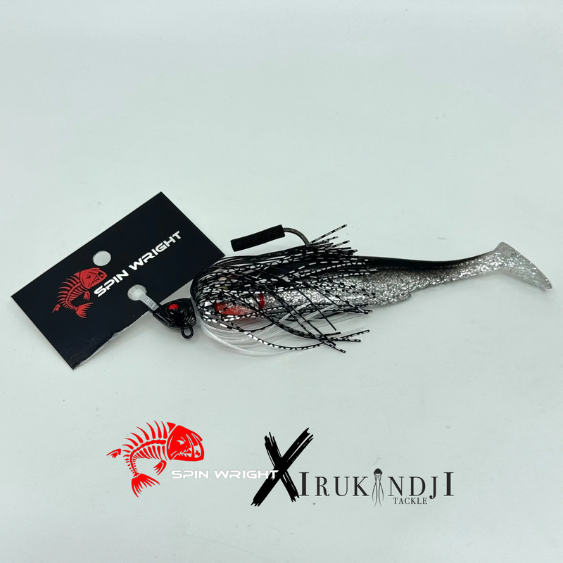 Load image into Gallery viewer, Spinwright 1/2oz Swim Jig x IRUKANJI 5”
