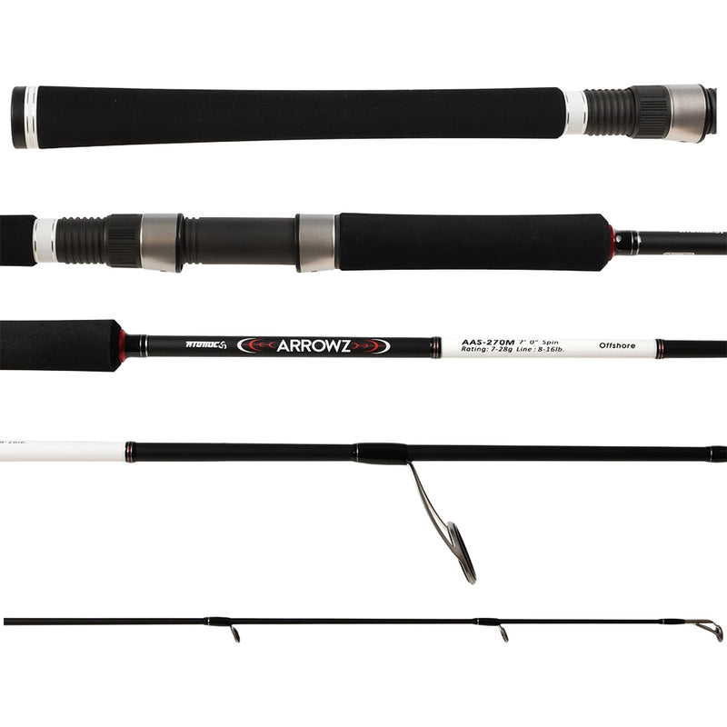 Load image into Gallery viewer, Atomic Arrowz Offshore Spin 7&#39; (10-25lb)
