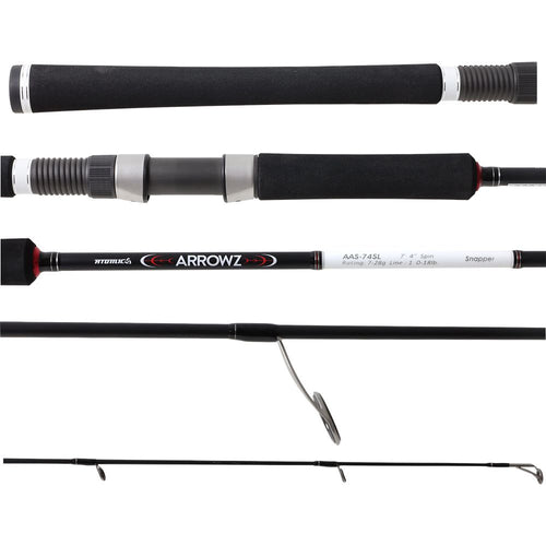 Atomic Arrowz Snapper Light Spin 7’4, 1 pc, 10 -18lb