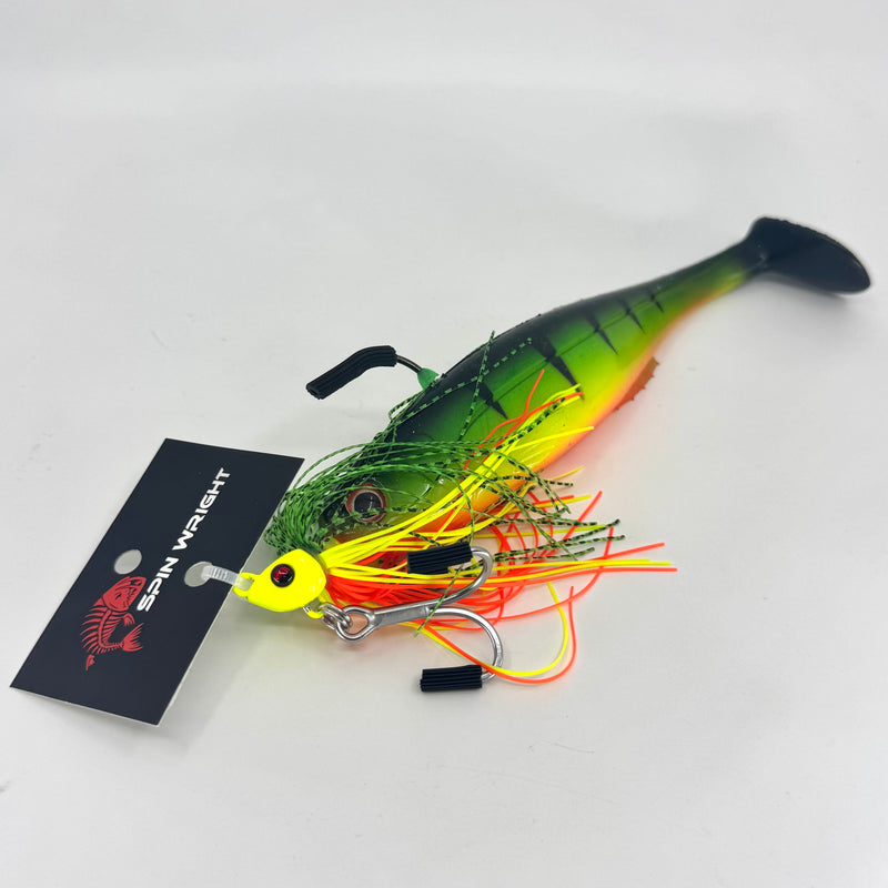 Load image into Gallery viewer, Spinwright 1/2oz Swim Jig x IRUKANJI 9”
