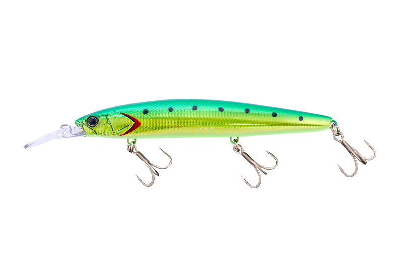 Load image into Gallery viewer, Jackall Big Backer Wangan Minnow 128S-LB
