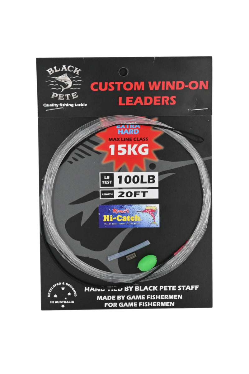 Load image into Gallery viewer, Black Pete - Wind-On Leaders (Mono)
