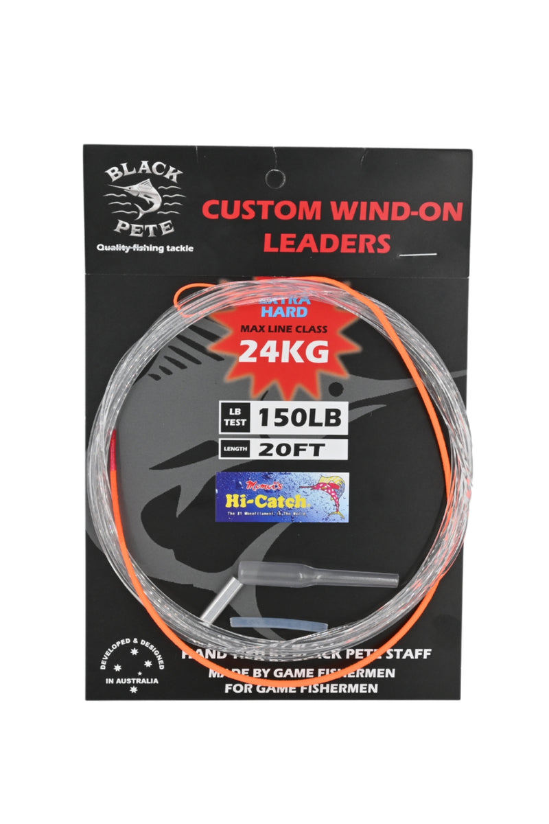 Load image into Gallery viewer, Black Pete - Wind-On Leaders (Mono)
