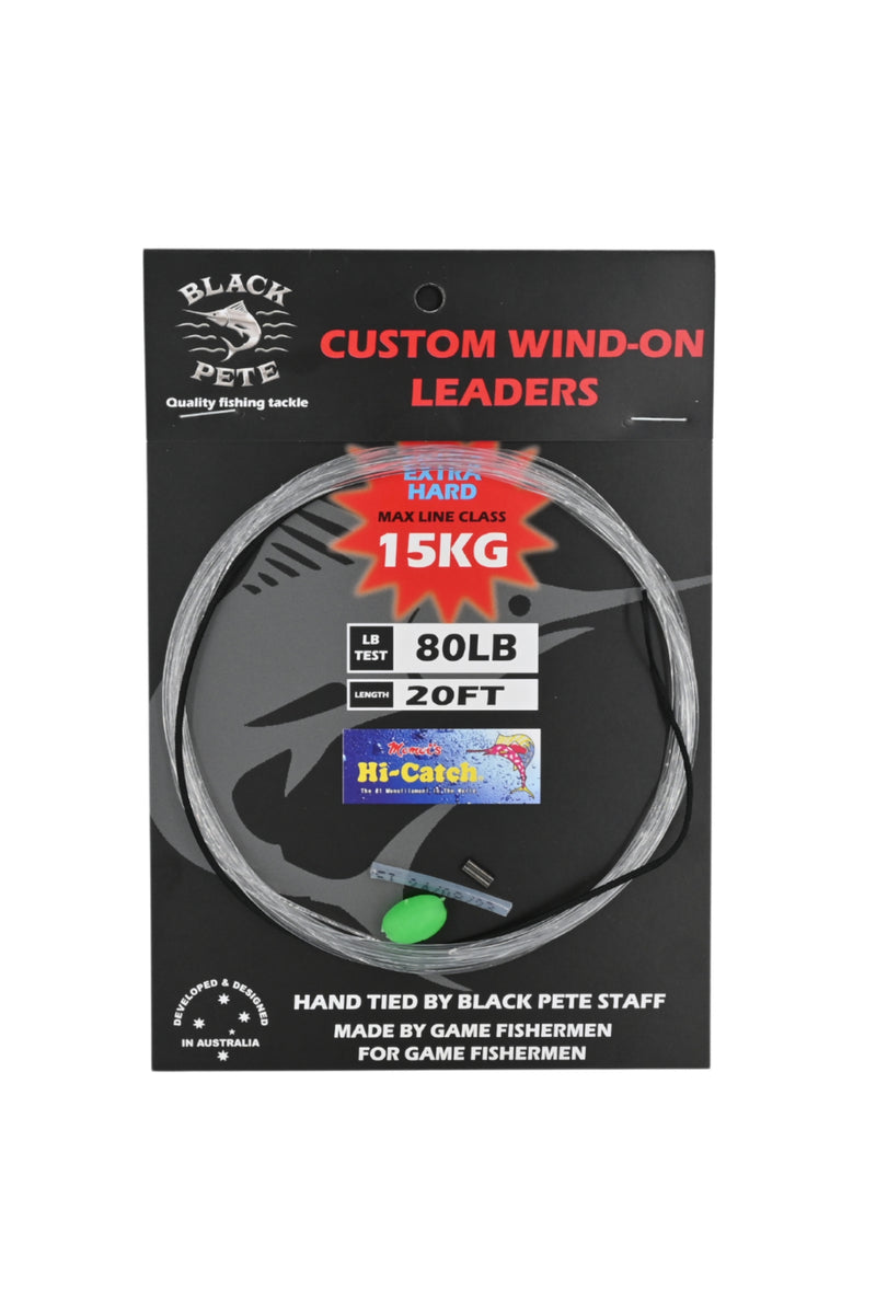 Load image into Gallery viewer, Black Pete - Wind-On Leaders (Mono)
