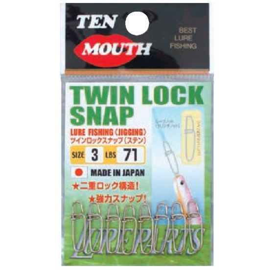 Load image into Gallery viewer, Ten Mouth - Twin Lock Snap (Stainless)
