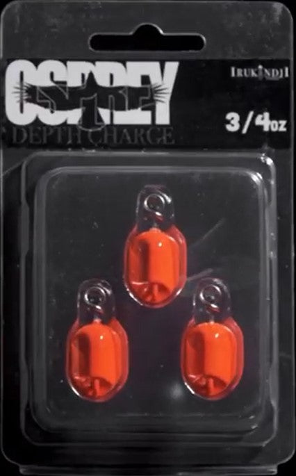 Irukandji Depth Charge - Interchangeable Inline / Chin Weights