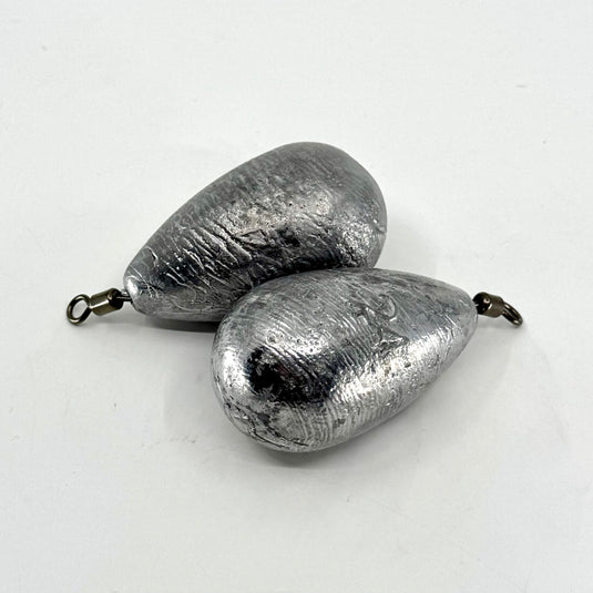 Fish Hard XXL Swivel Bomb Sinkers (Stainless Swivel)