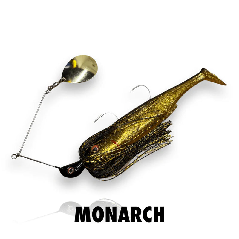 Load image into Gallery viewer, Spinwright 1oz Spinnerbait x IRUKANJI 7”
