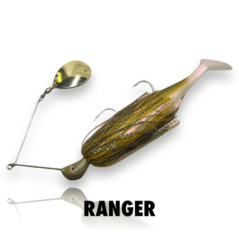 Load image into Gallery viewer, Spinwright 1oz Spinnerbait x IRUKANJI 7”
