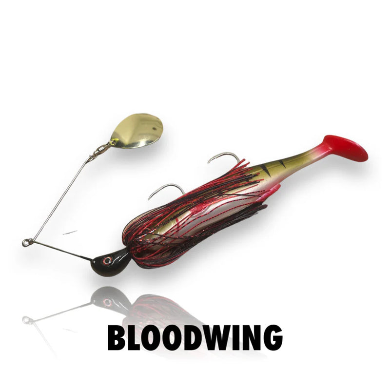 Load image into Gallery viewer, Spinwright 1oz Spinnerbait x IRUKANJI 7”
