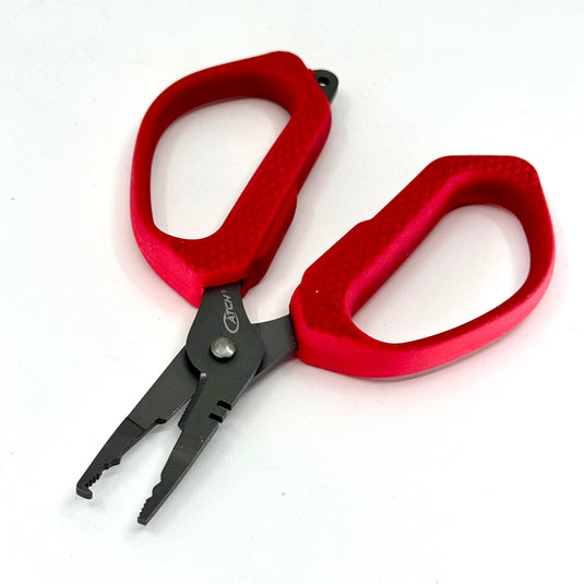 Catch Split Ring and Braid Cutting Scissors