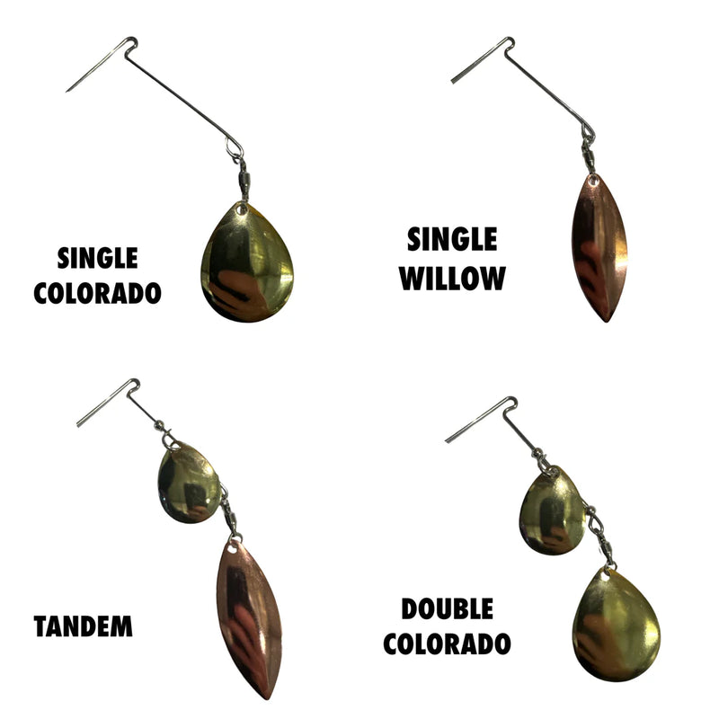 Load image into Gallery viewer, Spinwright 3/8oz Tandem Spinnerbaits
