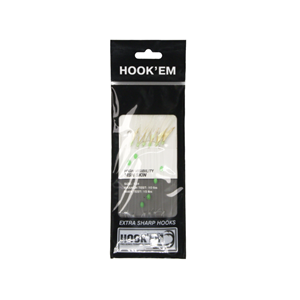 Hook'em Sabiki Rigs (Green)