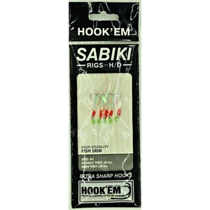 Hook'em Sabiki Rigs (Green)