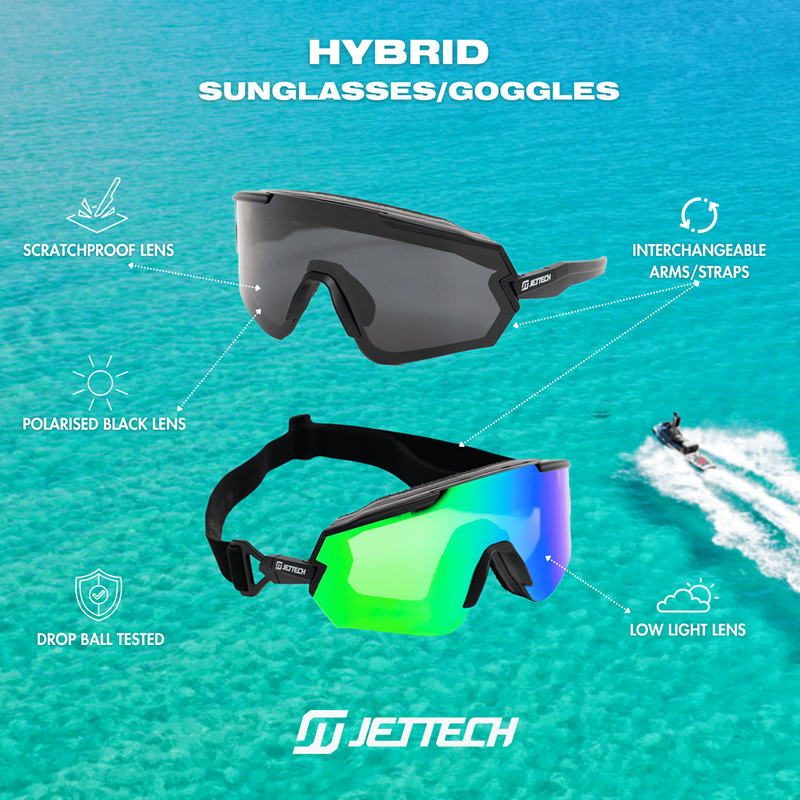 Load image into Gallery viewer, Jet Tech - Hybrid Sunglasses &amp; Goggles
