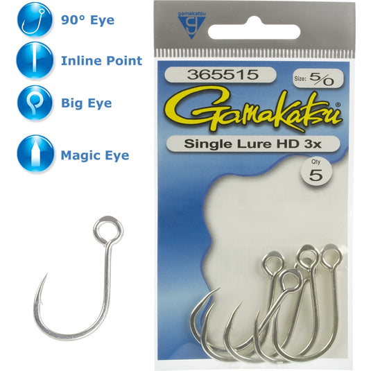 Gamakatsu Single Lure HD Hooks