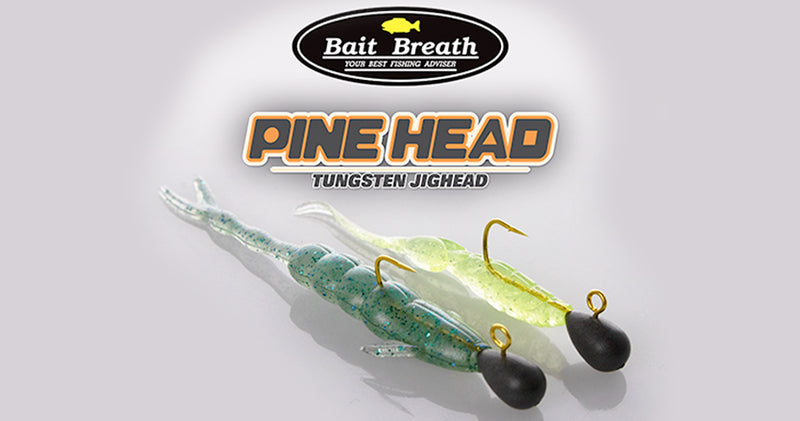 Load image into Gallery viewer, Bait Breath Pine Head Tungsten Jig Heads
