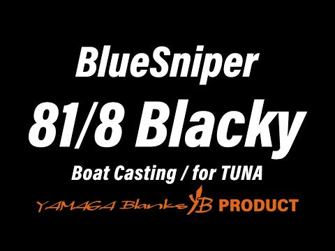 Load and play video in Gallery viewer, Yamaga Blanks - BlueSniper 81/8 Blacky
