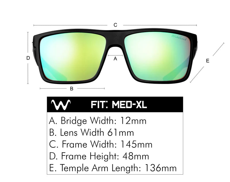 Load image into Gallery viewer, Waterland Fishing Sunglasses - Slaunch / Blackwater
