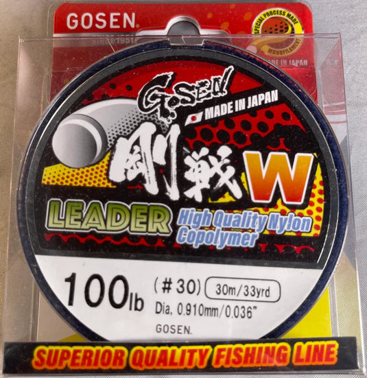 Gosen W Mono Leader 30m