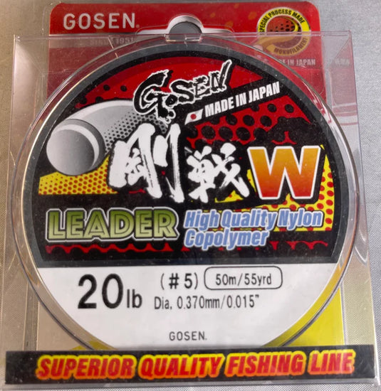 Gosen W Mono Leader 30m